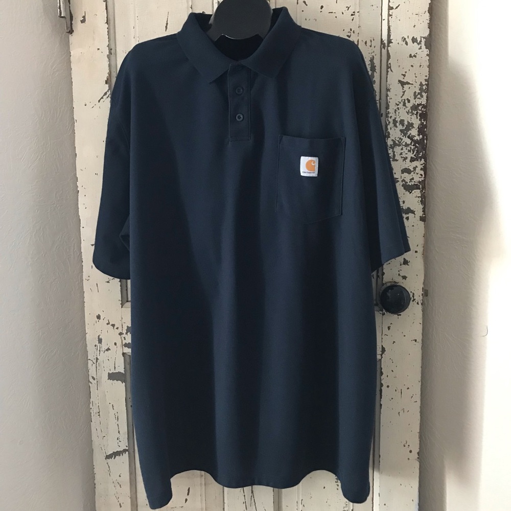 Carhartt Navy polo 3XL TALL